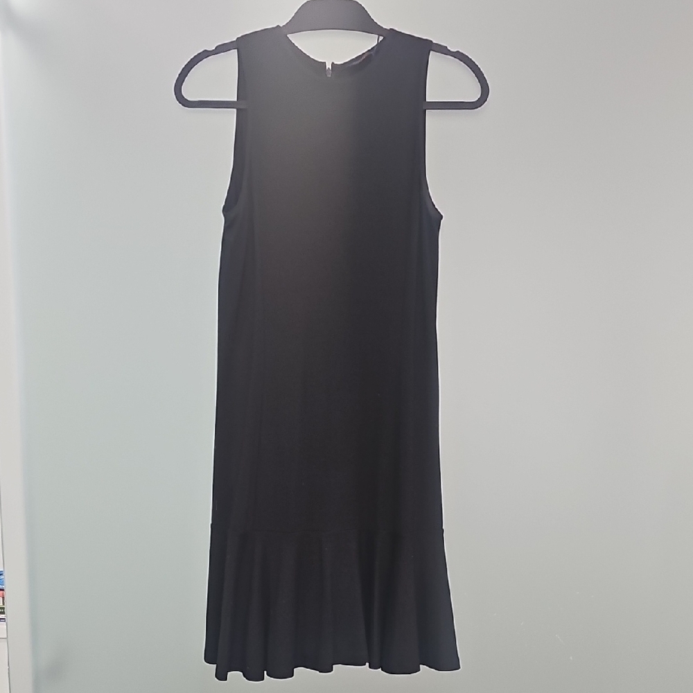 Polo Ralph Lauren Black Sleeveless Sheath Mini Dress